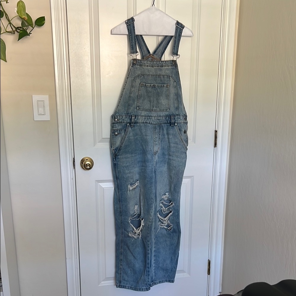 Wild Fable Blue Denim Overalls